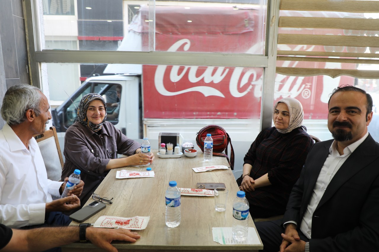 Eş Başkanlar Esnaf Ziyareti