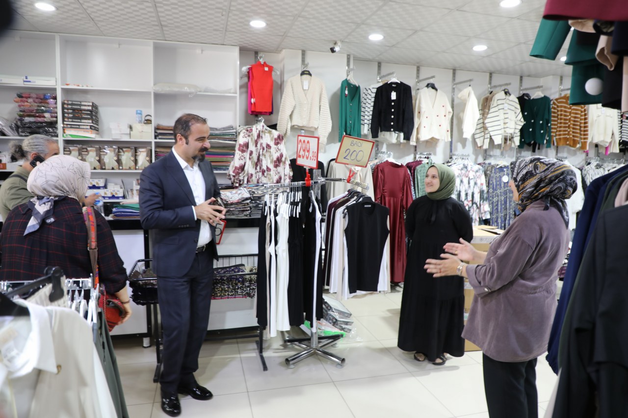 Eş Başkanlar Esnaf Ziyareti