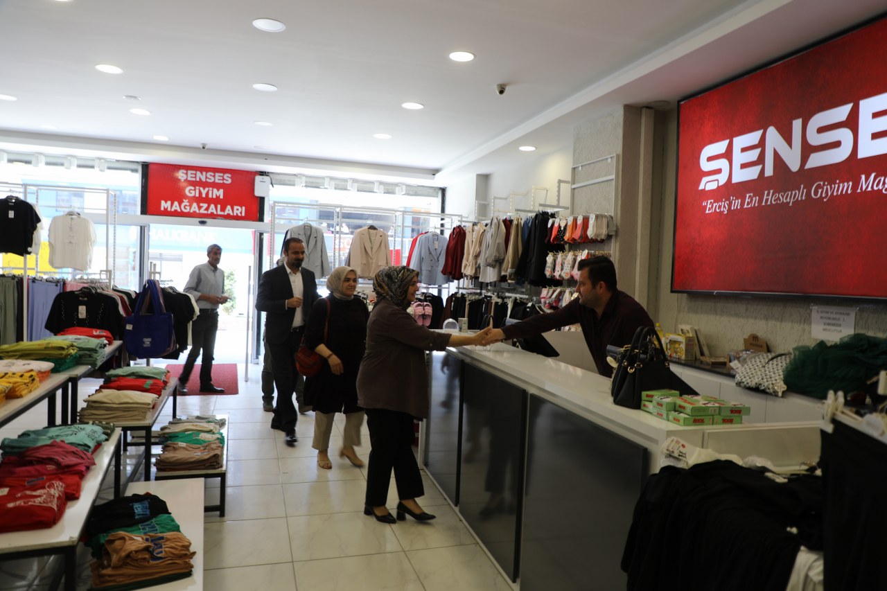 Eş Başkanlar Esnaf Ziyareti