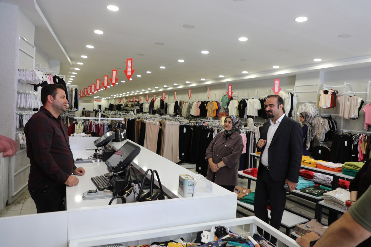 Eş Başkanlar Esnaf Ziyareti