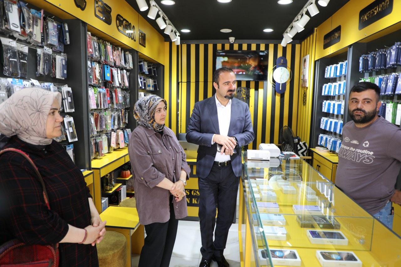 Eş Başkanlar Esnaf Ziyareti