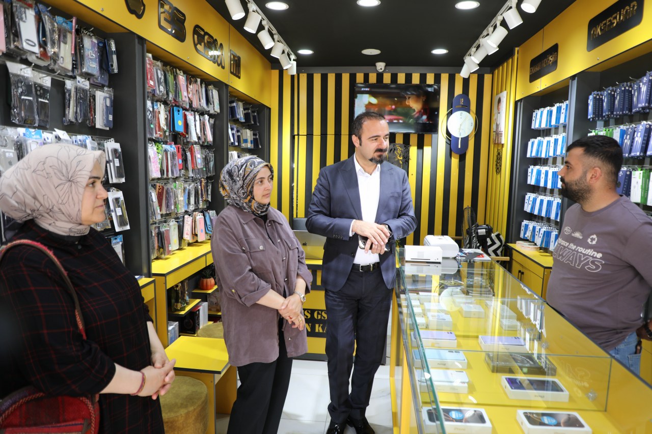 Eş Başkanlar Esnaf Ziyareti