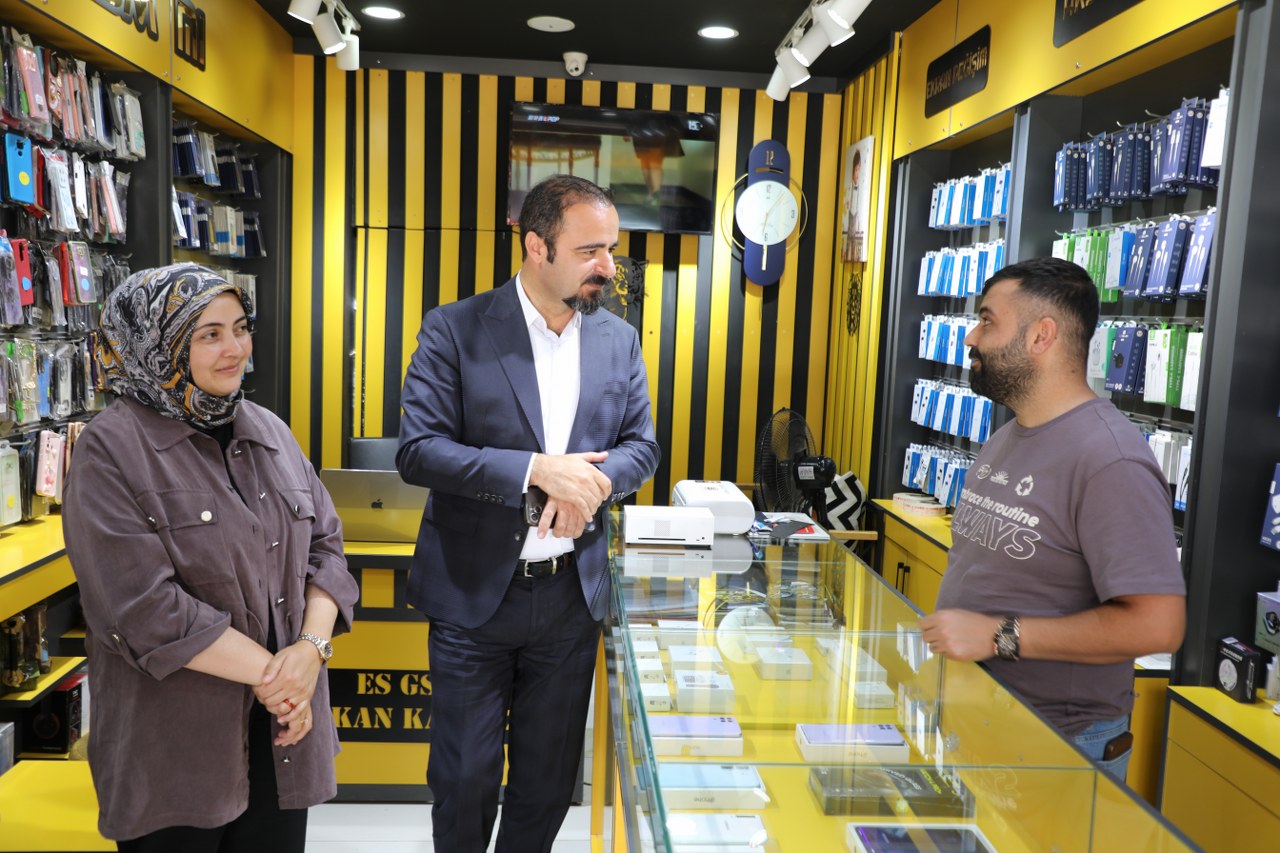 Eş Başkanlar Esnaf Ziyareti