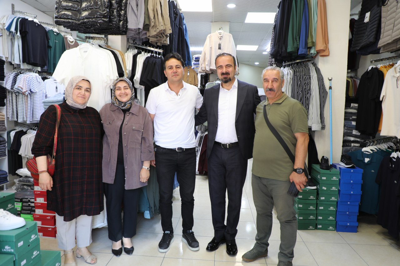 Eş Başkanlar Esnaf Ziyareti