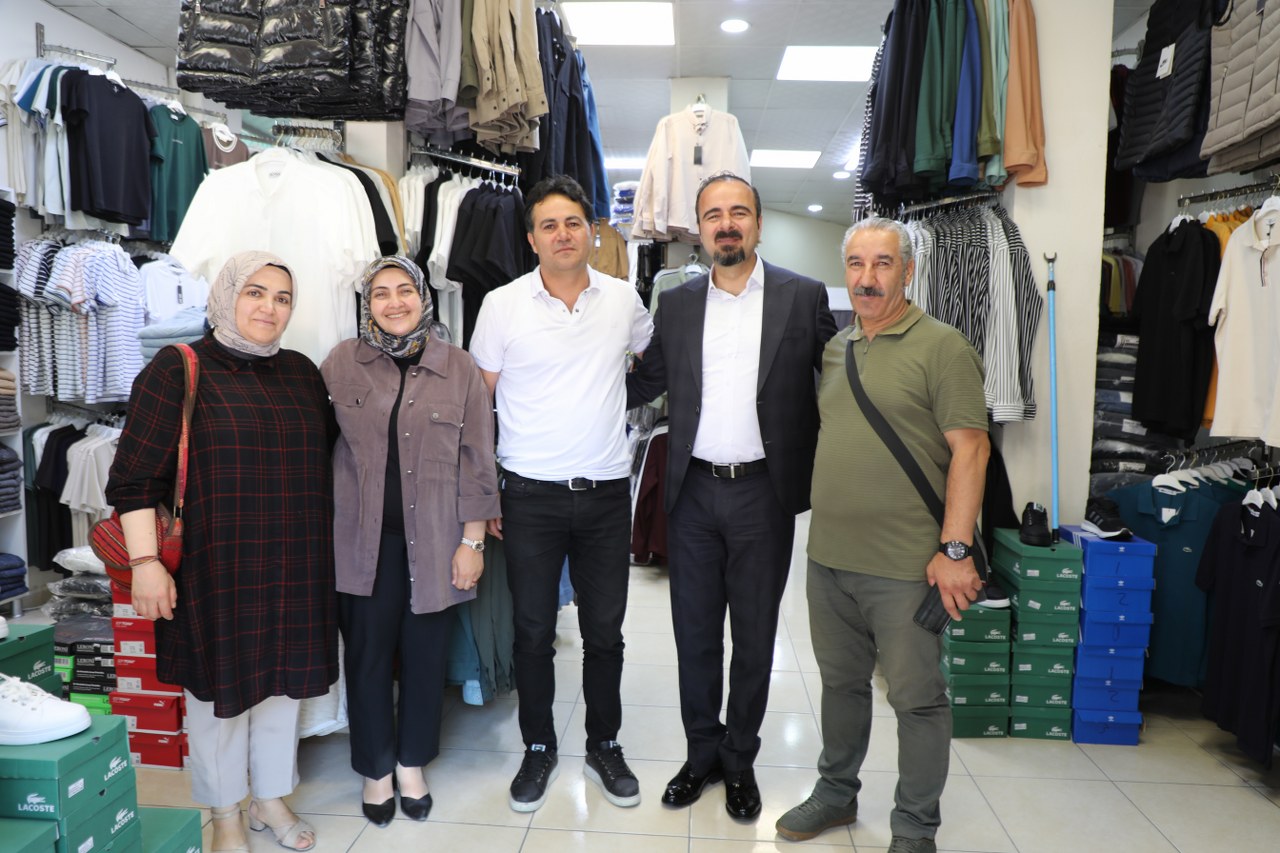 Eş Başkanlar Esnaf Ziyareti