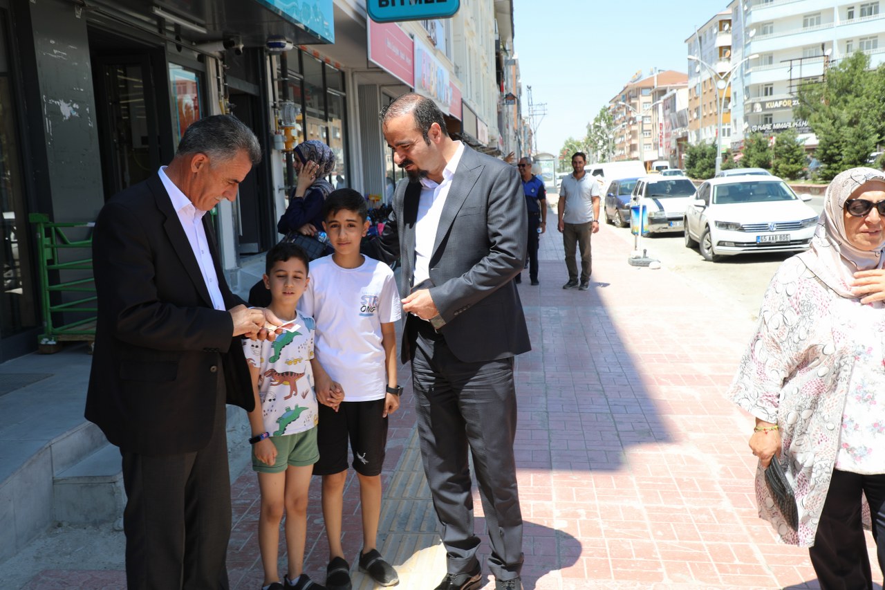 Eş Başkanlar Esnaf Ziyareti